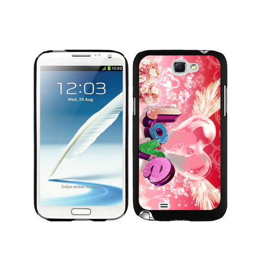 Valentine Fly Love Samsung Galaxy Note 2 Cases DPT | Women - Click Image to Close